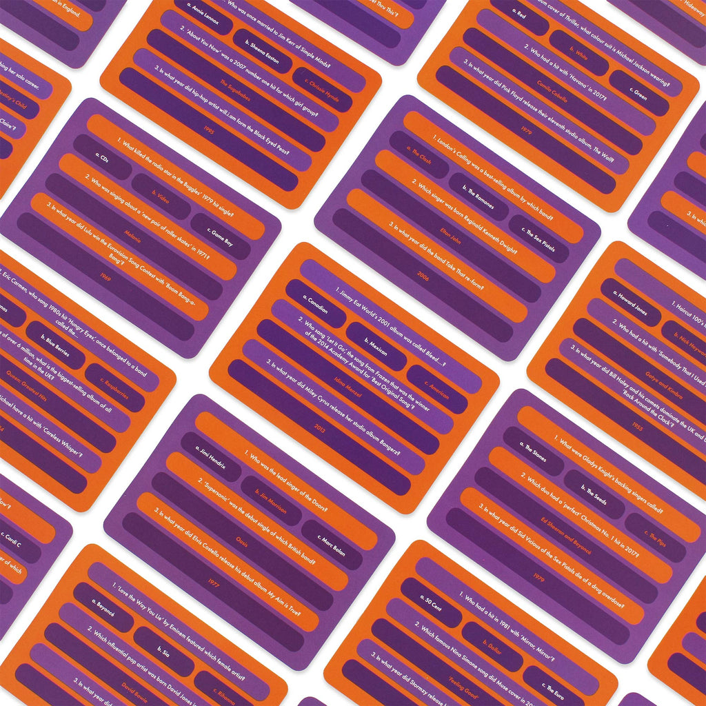 POPMASTER QUIZ CARD GAME - Daisy Park