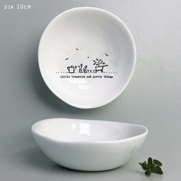 Medium Wobbly Little treasures bowl - Daisy Park