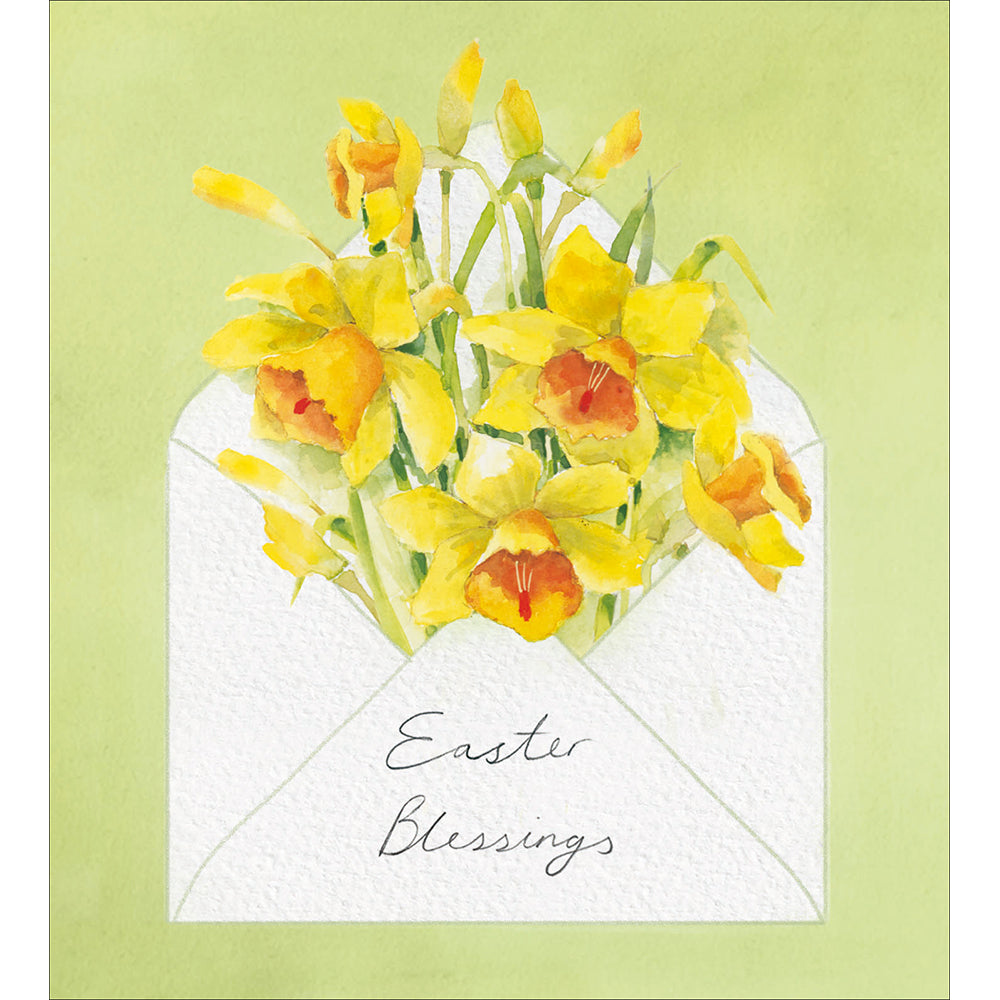 Easter Daffodils Card pack of 5 - Daisy Park