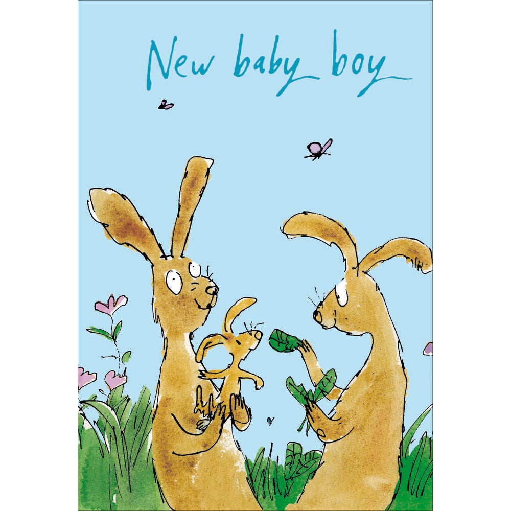 New baby boy card - Daisy Park
