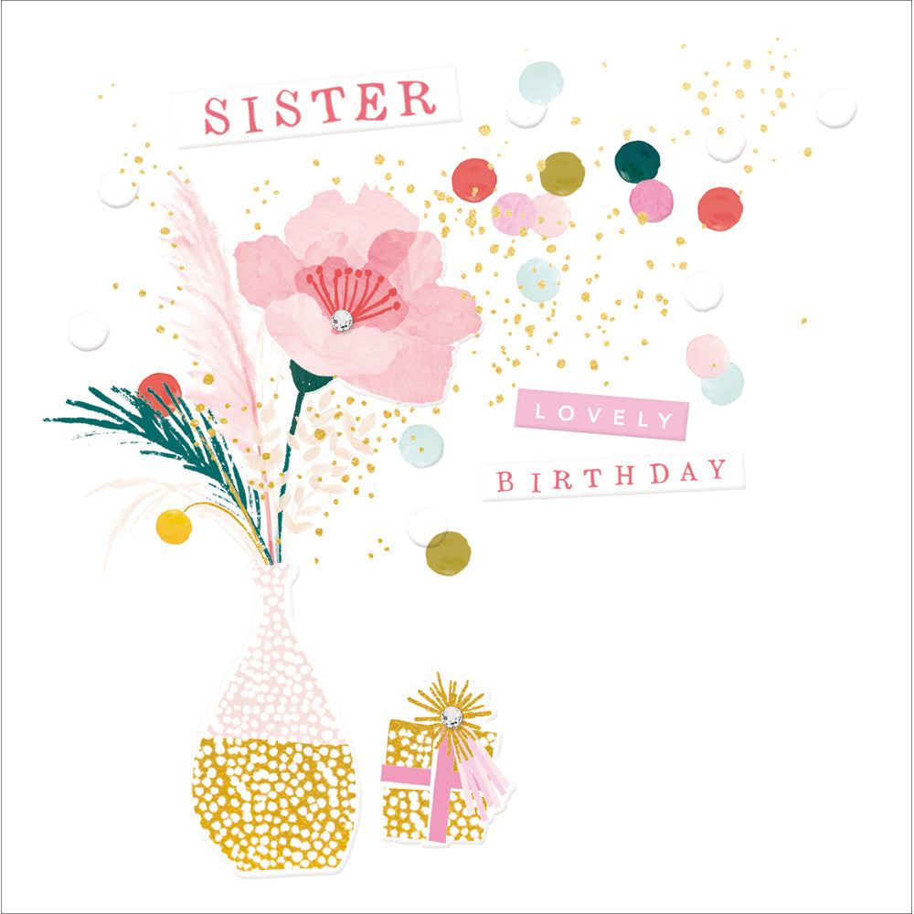 Lovely Sister Card - Daisy Park