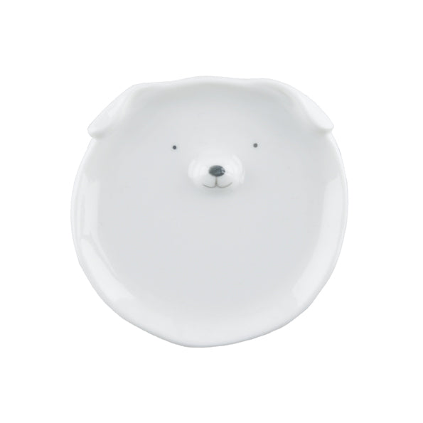 Porcelain Trinket dish - Dog shaped - Daisy Park