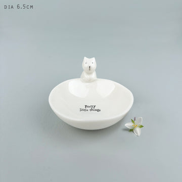 Small animal bowl - Cat/Pretty Little things - Daisy Park