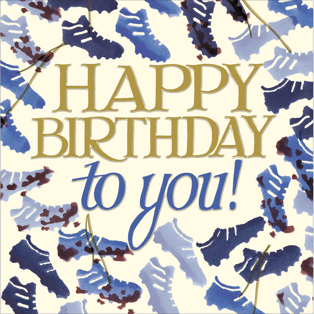 Emma Bridgewater Match day birthday card - Daisy Park