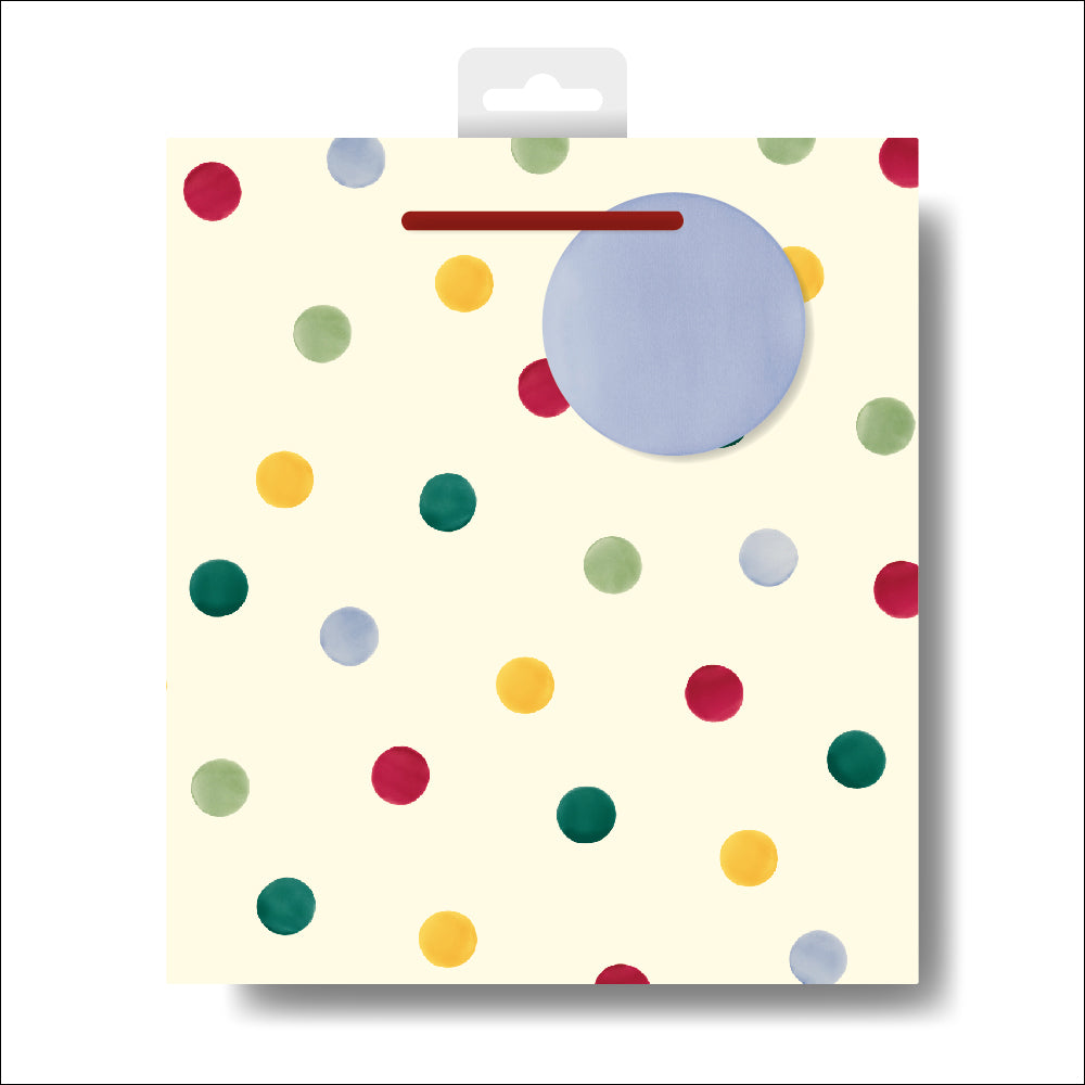 Emma Bridgewater Polka dot medium gift bag - Daisy Park