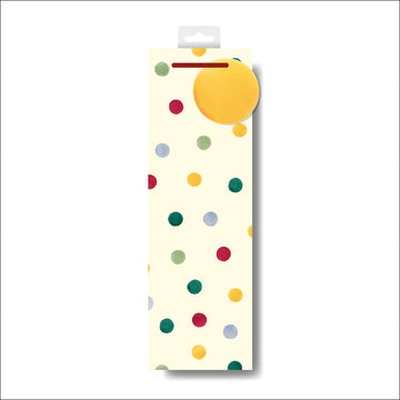 Emma Bridgewater Polka dot bottle gift bag - Daisy Park