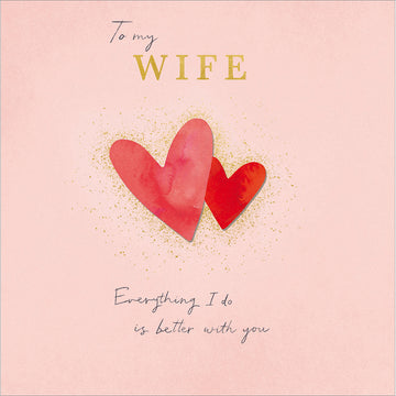 My Wife anniversary card - Daisy Park