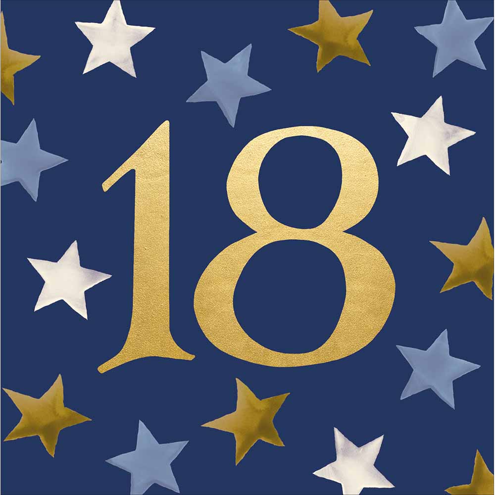 Emma Bridgewater 18th Celebration Birthday card - Daisy Park