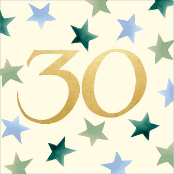 Emma Bridgewater 30th Celebration Birthday card - Daisy Park