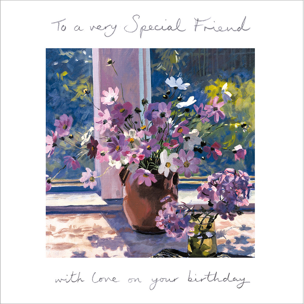 Very Special Friend birthday card - Daisy Park