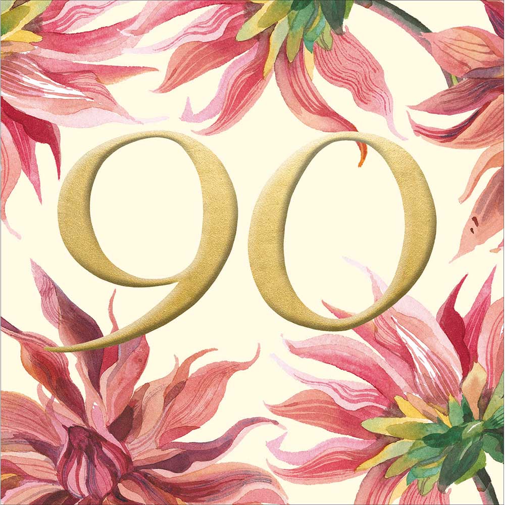 Emma Bridgewater 90th Birthday Blossoms card - Daisy Park