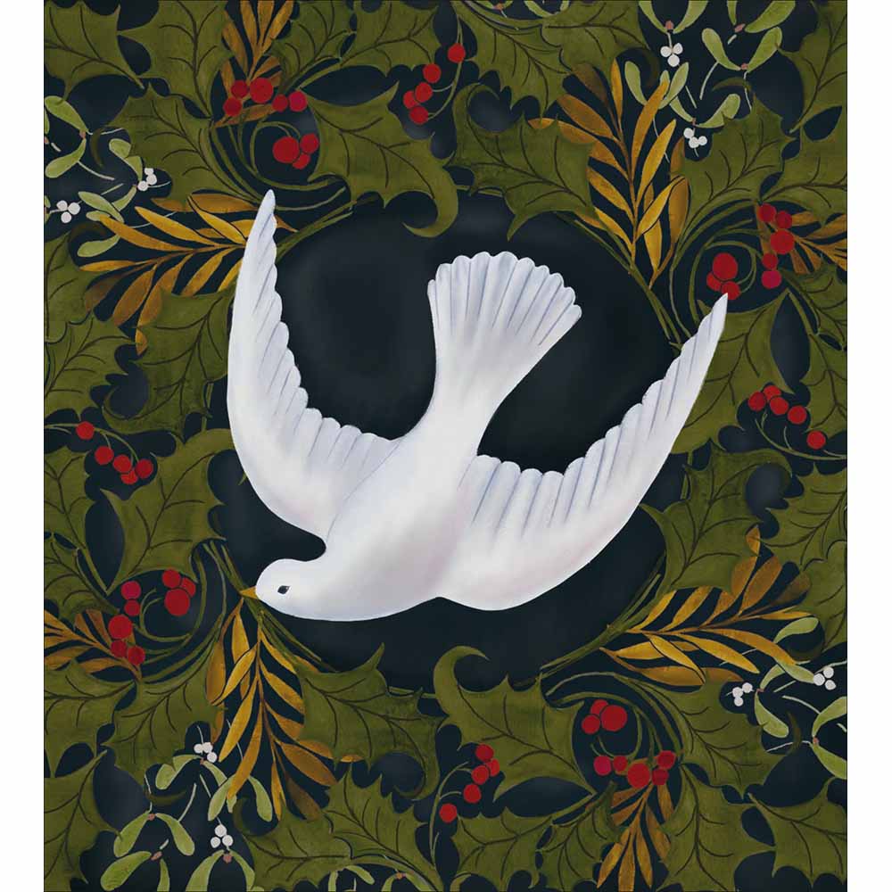 Peace and Love at Christmas Charity pack of 5 Greeting cards - Daisy Park