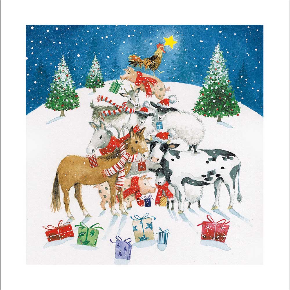 Festive Fun Christmas Card - Daisy Park