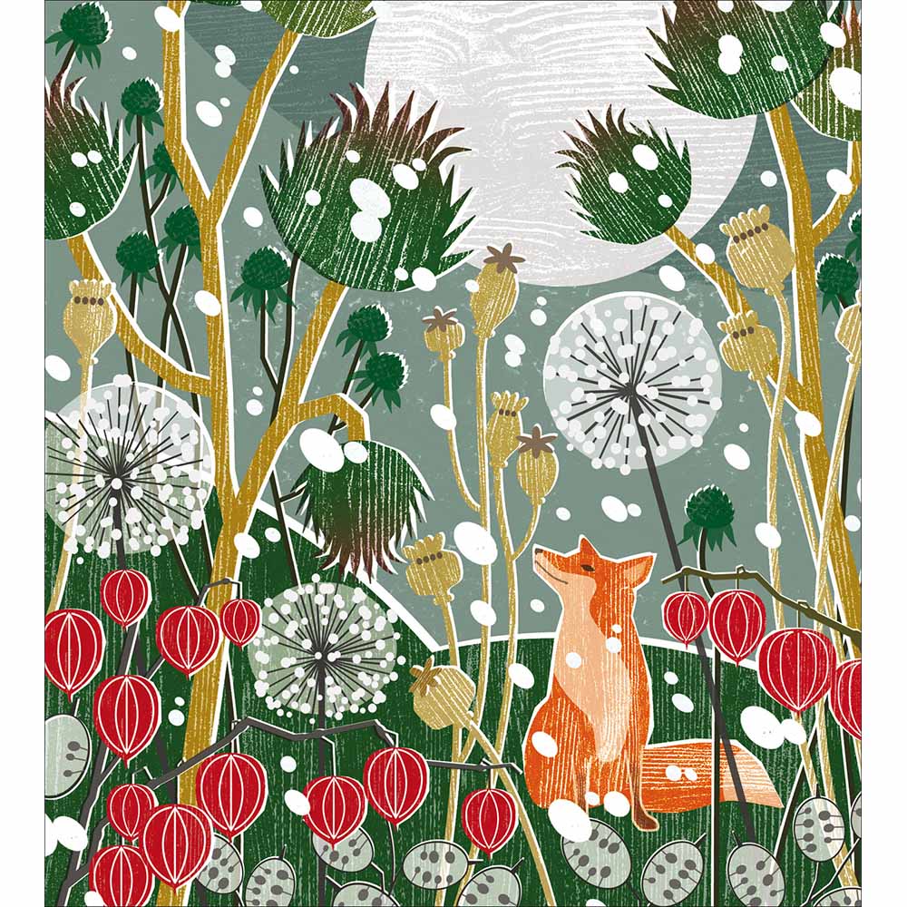 Woodland Fox Charity pack of 5 Greeting cards - Daisy Park