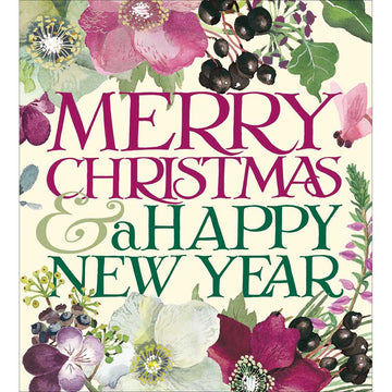 Emma Bridgewater Christmas Joy pack of 5 Charity Greeting cards - Daisy Park