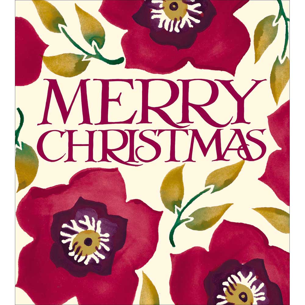 Emma Bridgewater Floral Festivities pack of 5 Charity Greeting cards - Daisy Park