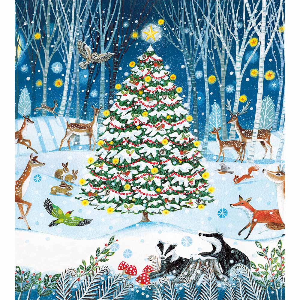 Woodland Wonderland Charity pack of 5 Greeting cards - Daisy Park