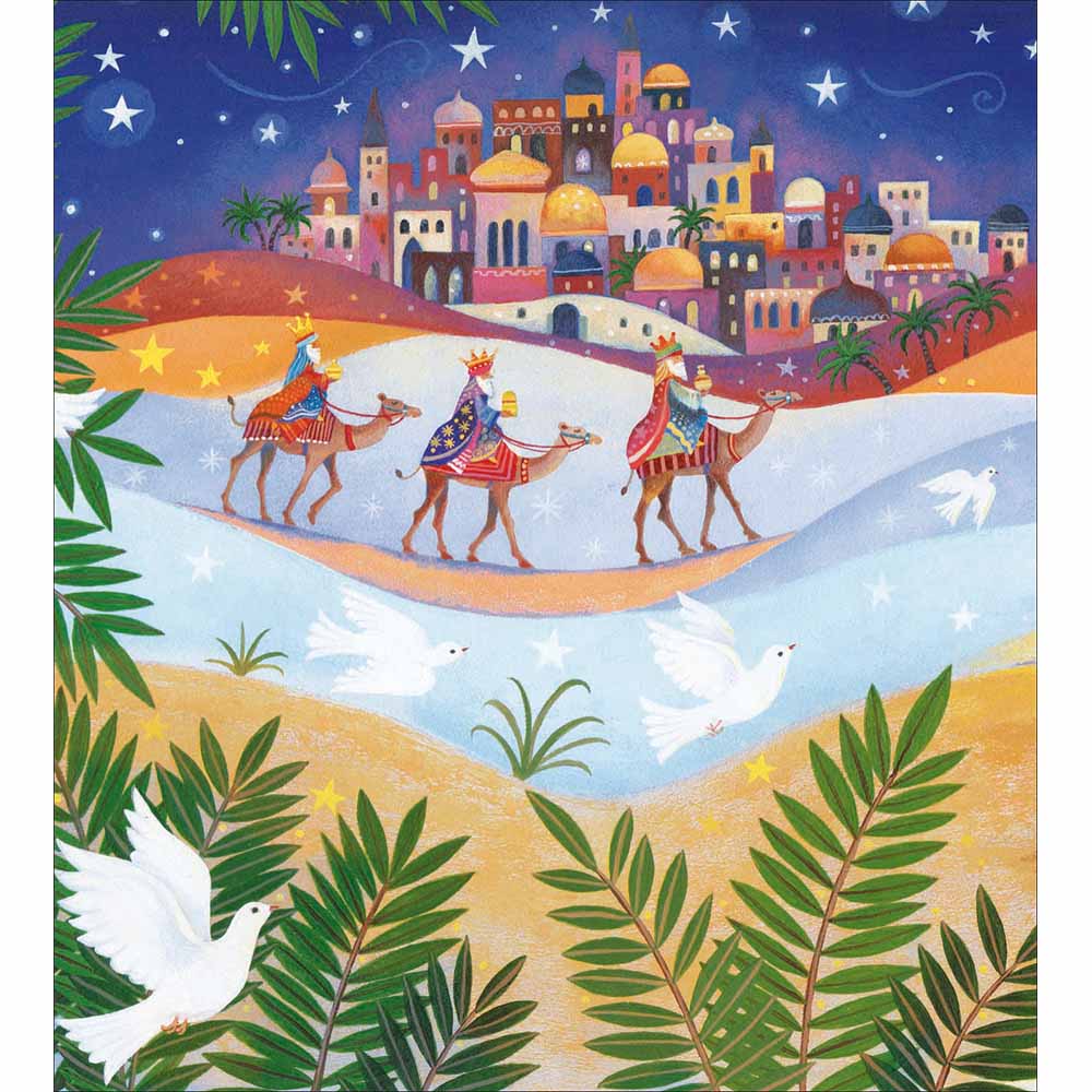 Three Wise men Charity pack of 5 Greeting cards - Daisy Park