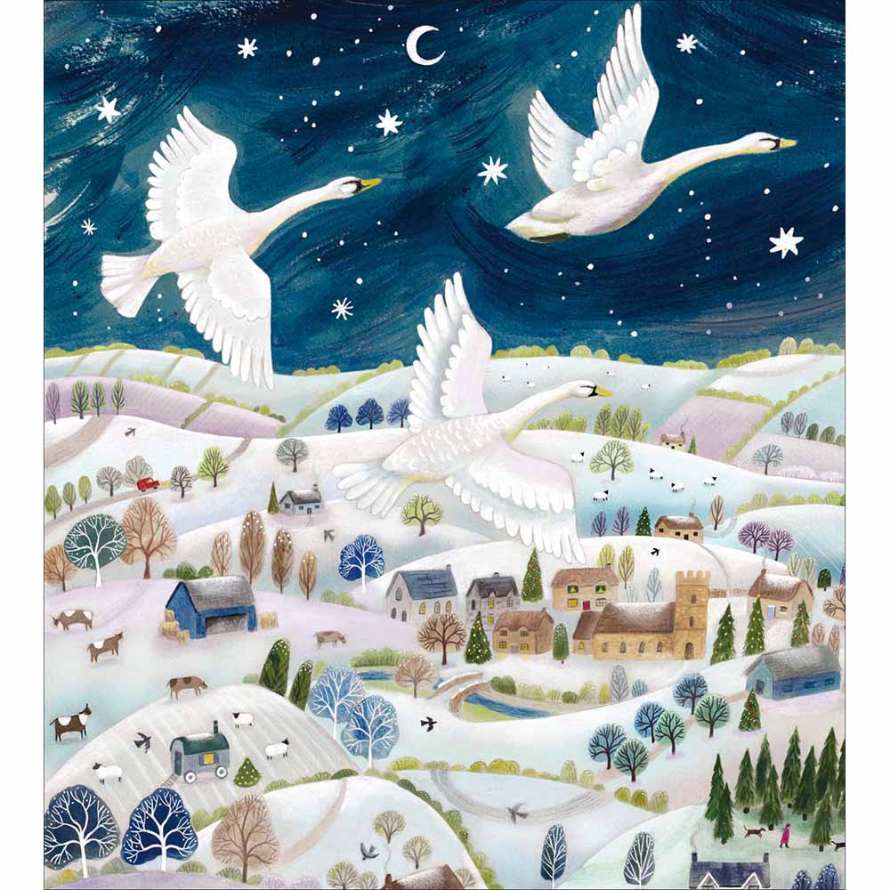 Gliding with Grace Charity pack of 5 Greeting cards - Daisy Park