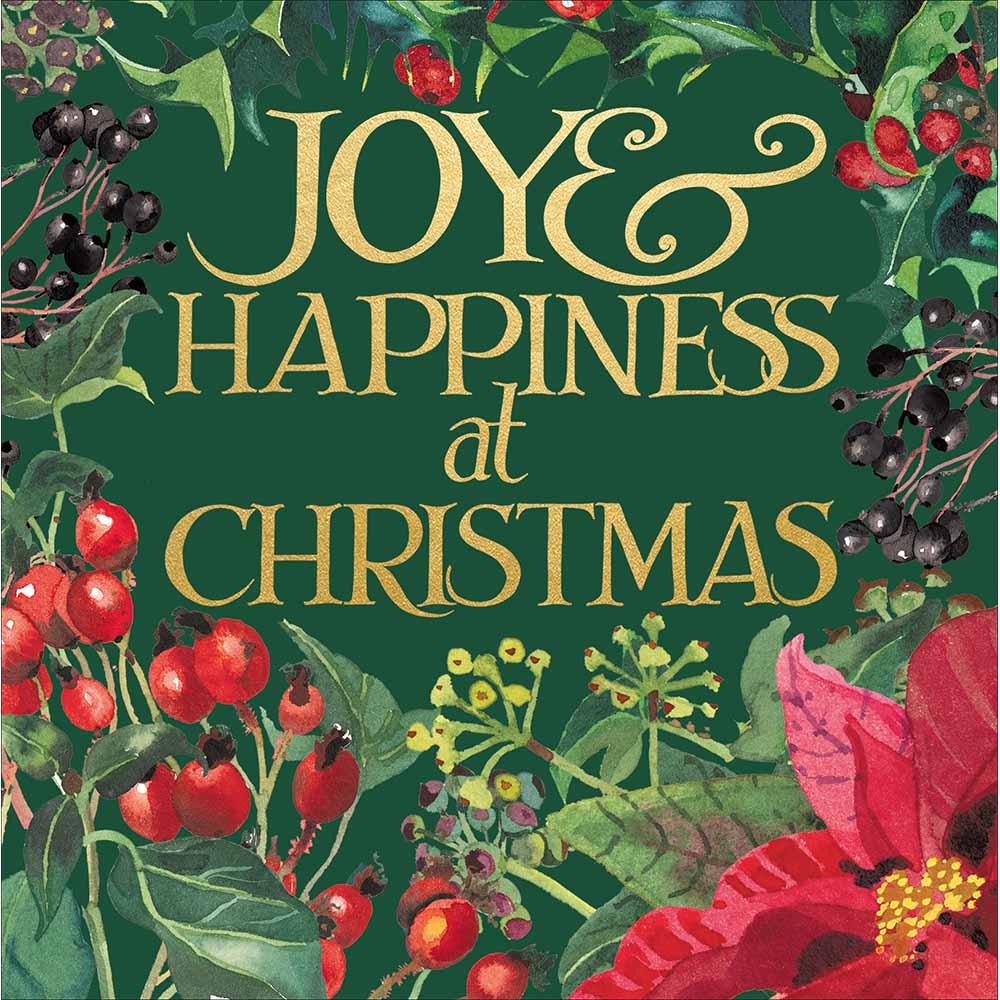 Festive Florals Christmas Card - Daisy Park
