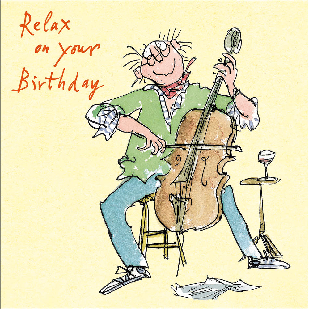 Birthday Musical Maestro birthday card - Daisy Park