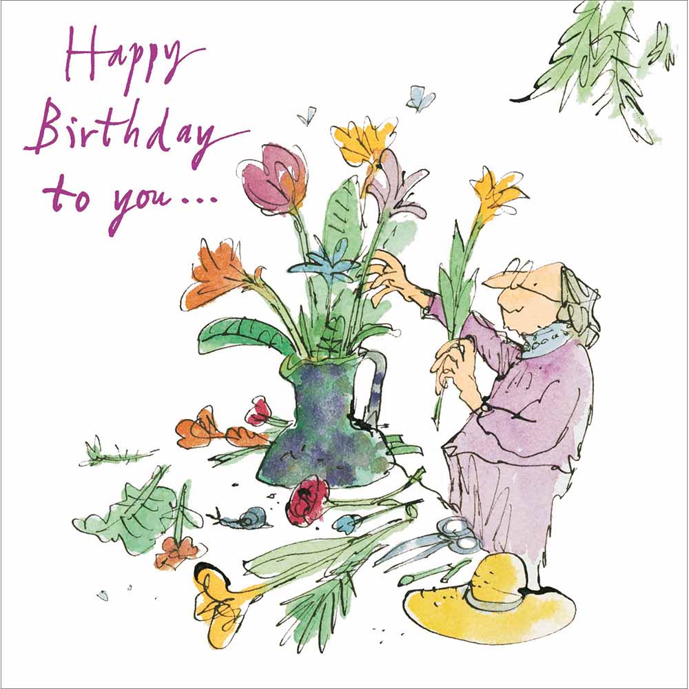 Birthday Florist birthday card - Daisy Park