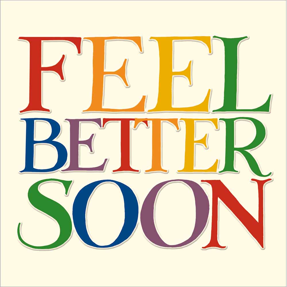 Emma Bridgewater Feel Better soon card - Daisy Park