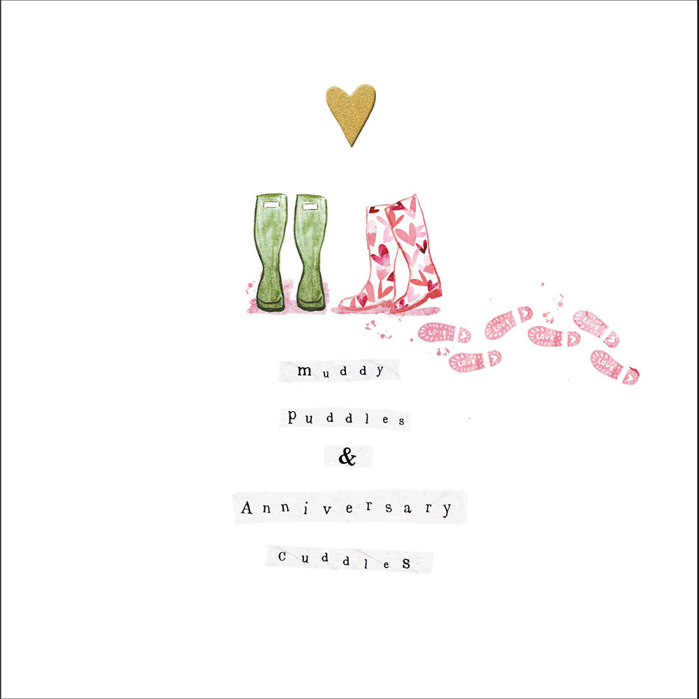 Anniversary Cuddles card - Daisy Park