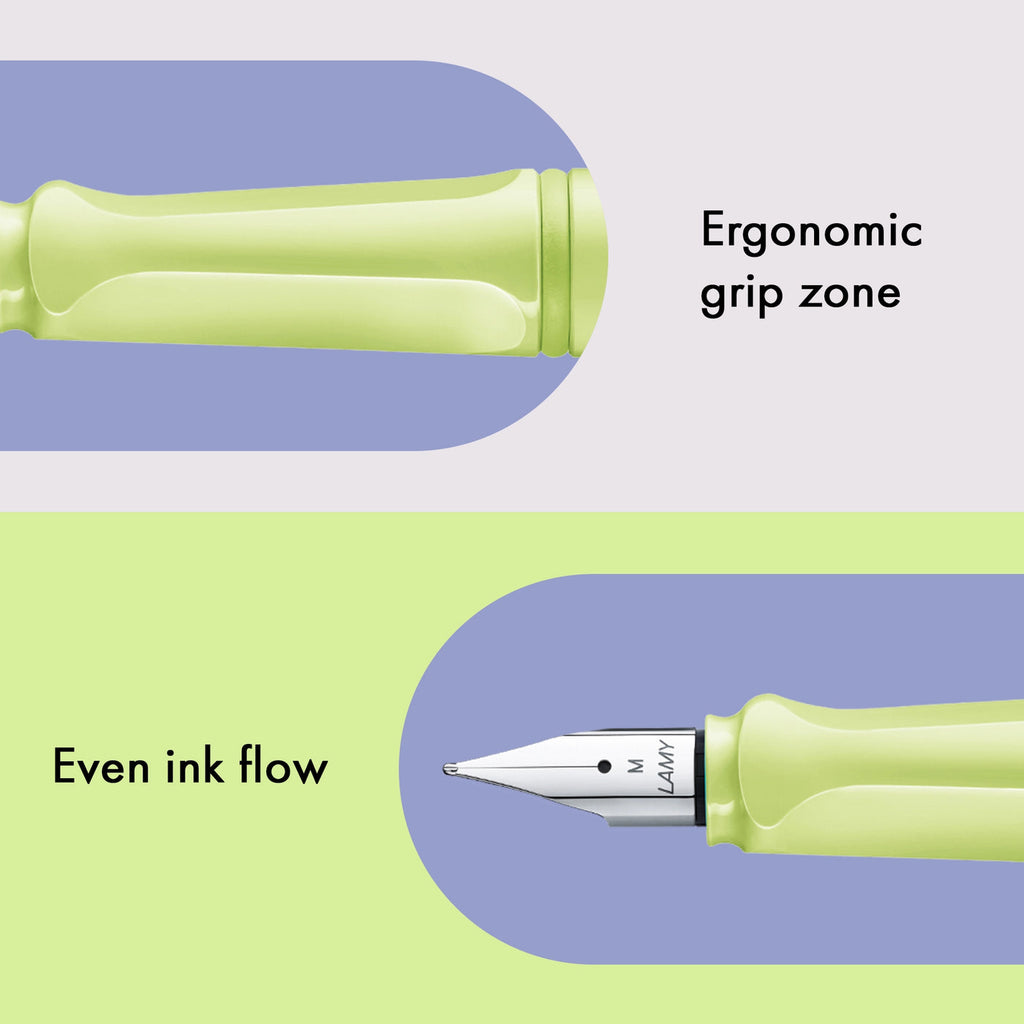 Lamy Safari Spring Green fountain pen - Daisy Park