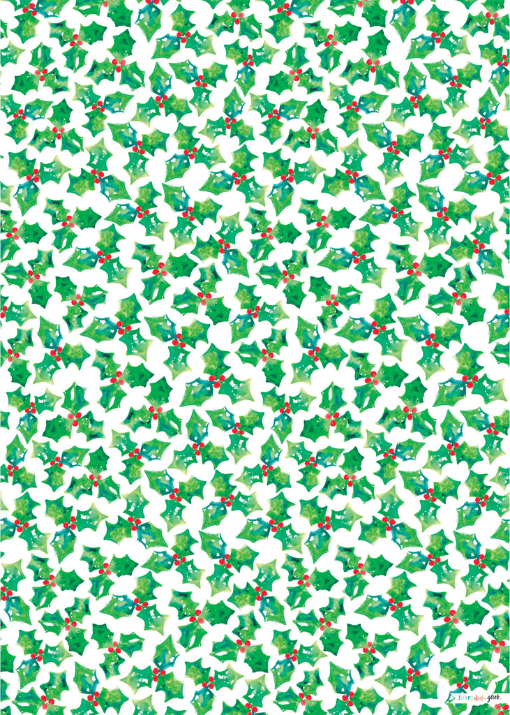 Holly & Partridge gift Wrap - Daisy Park