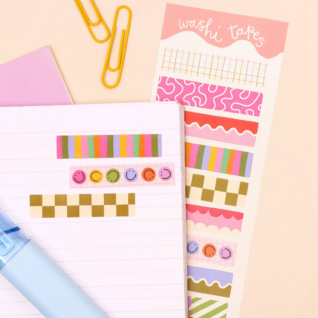 Planner Stickers - Washi Tapes - Daisy Park