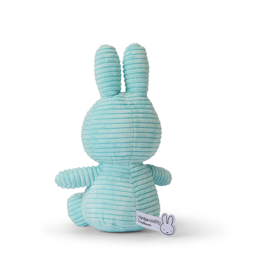 Miffy Corduroy ECO Turquoise 23cm - Daisy Park