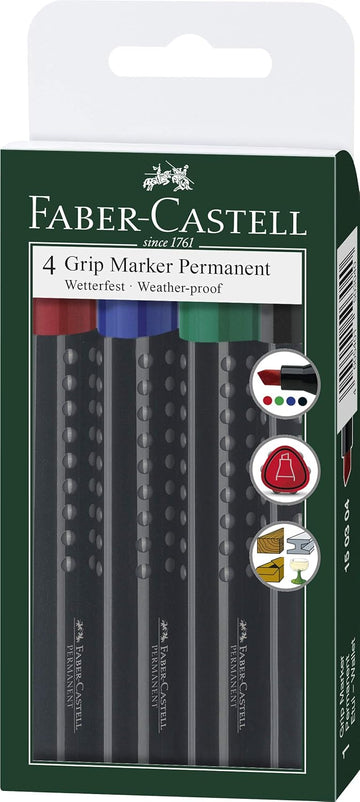 Faber-Castell Permanent marker set of 4 - Daisy Park