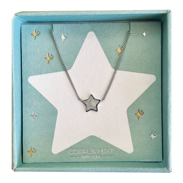 Christmas Edition - White Sparkly Necklace - Daisy Park
