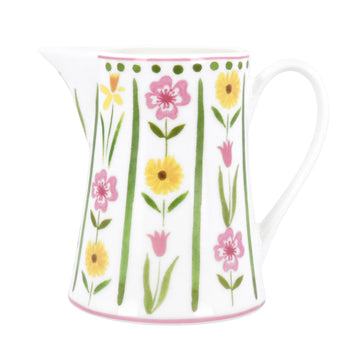 Pastel Meadow New bone china small jug - Daisy Park