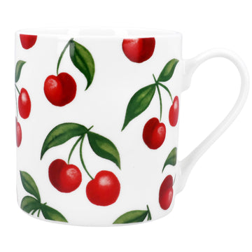 Cherries bone china mug - Daisy Park