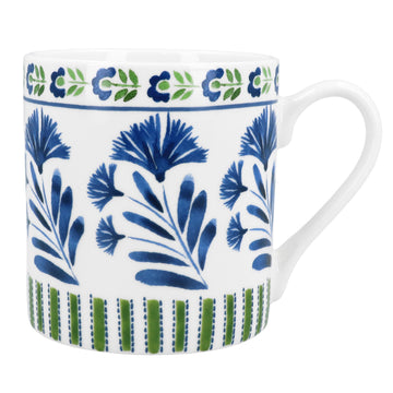 Country Flowers Bone China Mug - Daisy Park