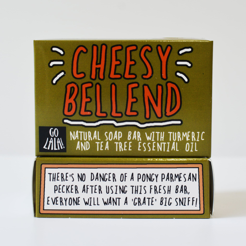 Cheesy Bellend - Turmeric and Tea tree soap - Daisy Park