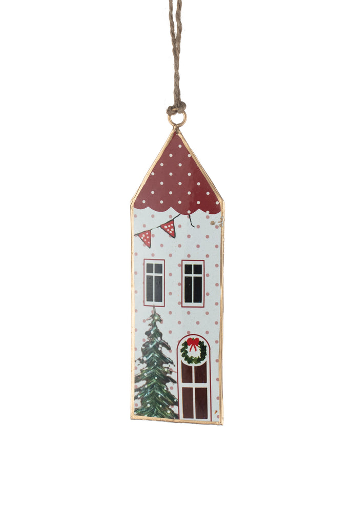 Dotty townhouse decoration - large - Daisy Park