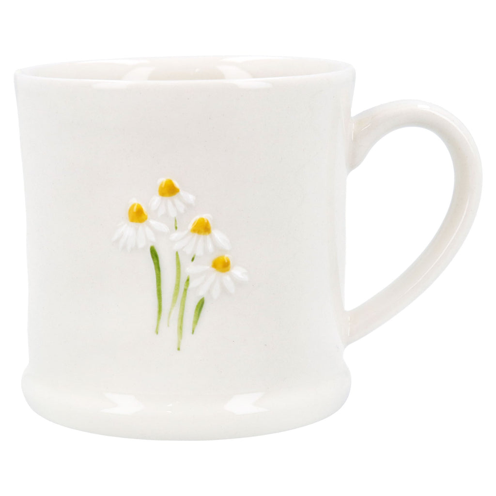 White daisies stoneware Mini mug - Daisy Park