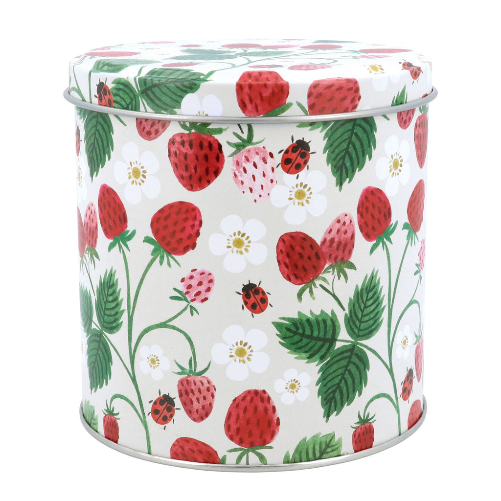Strawberries storage tin - Daisy Park