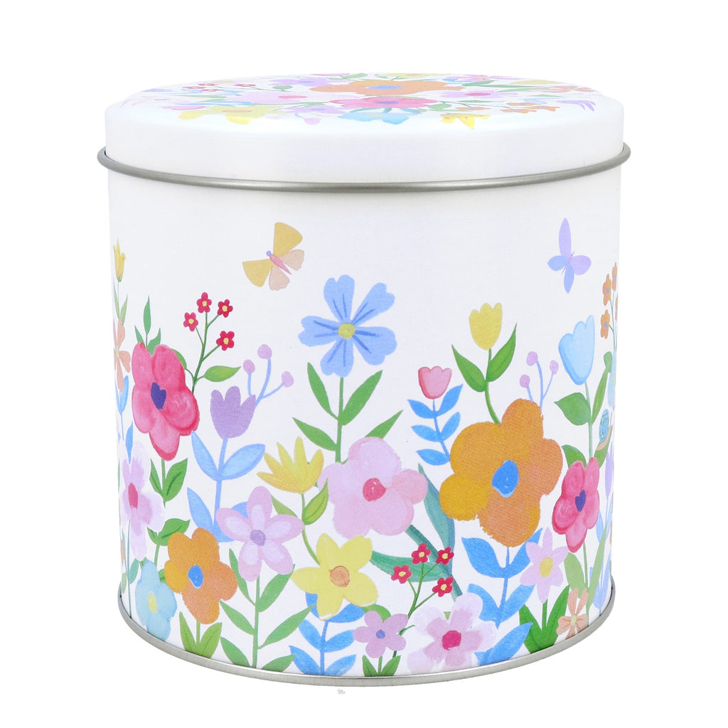 Pastel Flowers storage tin - Daisy Park