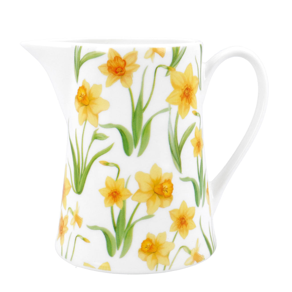 Daffodil bone china small jug - Daisy Park