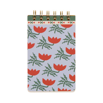 Designworks Ink A Dopo Flower Twin Wire Notepad - Daisy Park