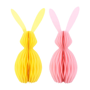 Honeycomb paper bunny decoration - Large - Daisy Park