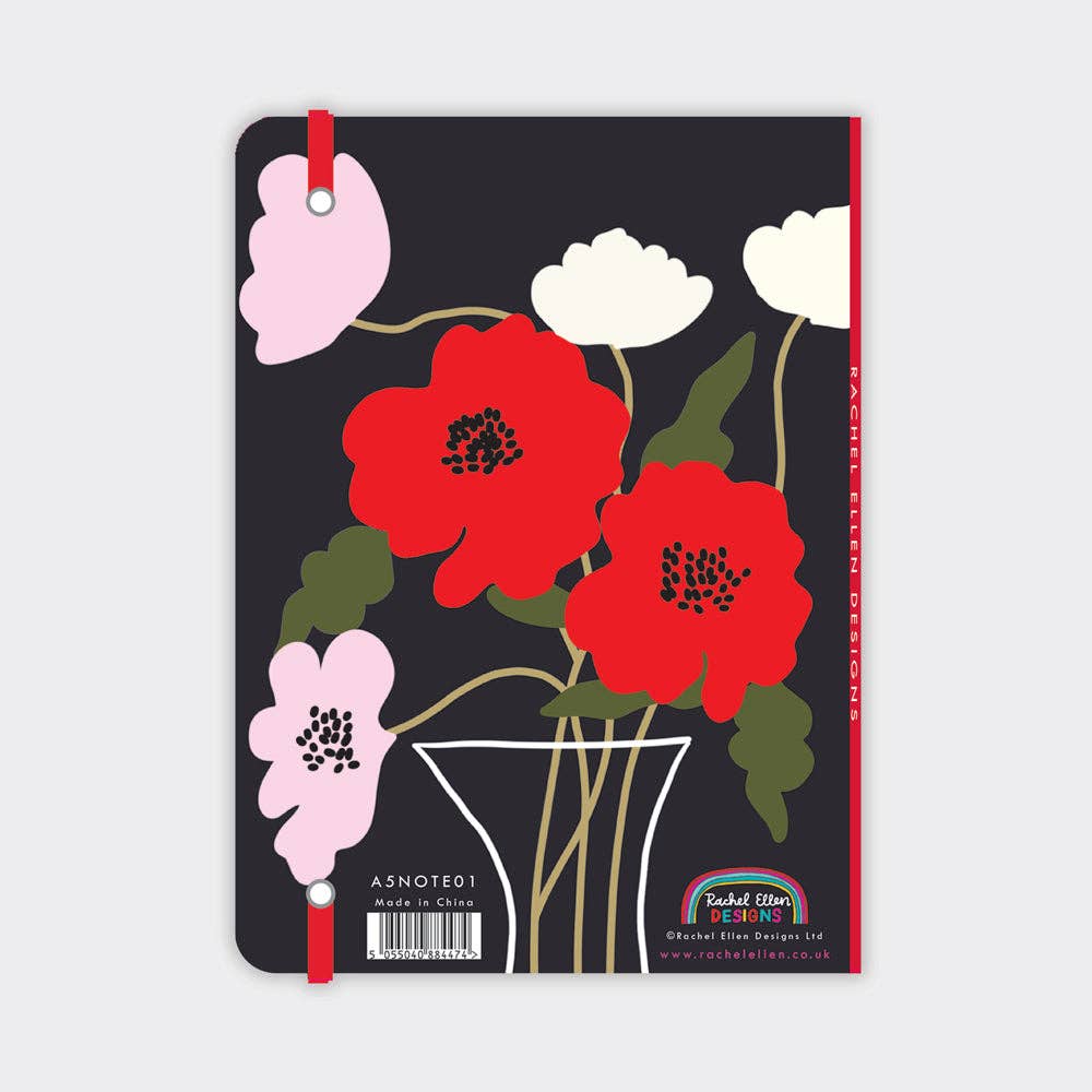 A5 Notebook - Notes Florals - Daisy Park