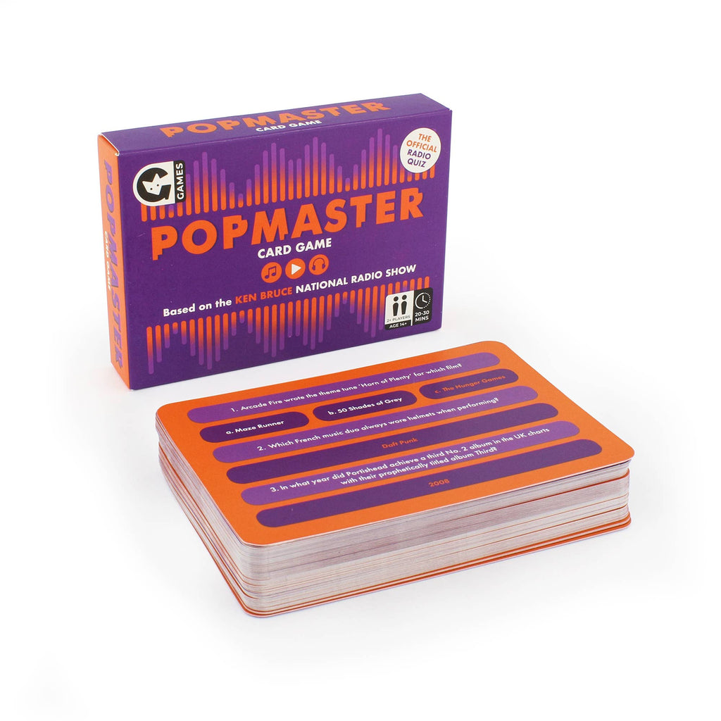 POPMASTER QUIZ CARD GAME - Daisy Park