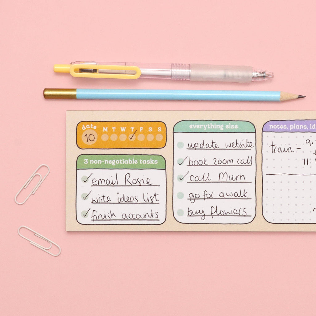 Keyboard Daily Planner - Daisy Park