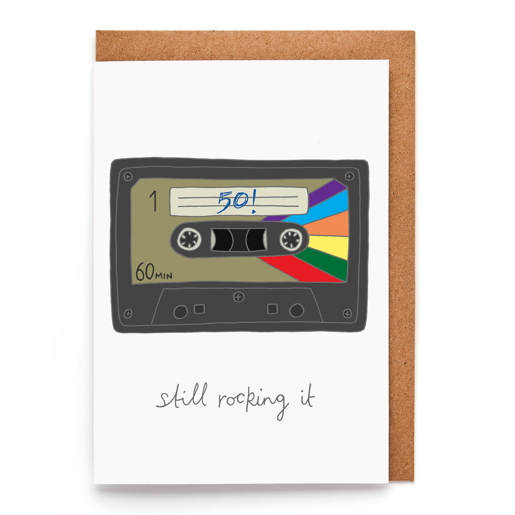 Still Rocking It | 50th Birthday Card | Retro Birthday - Daisy Park