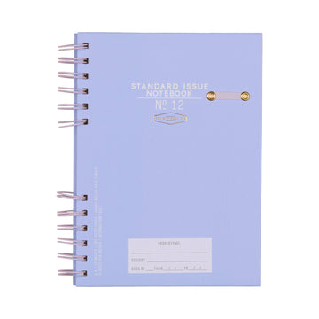 Ink Standard Issue Planner Notebook - Lavender + Periwinkle - Daisy Park